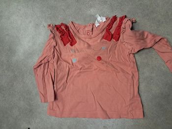 haut tee shirt manches longues fille 2 ans 24 mois