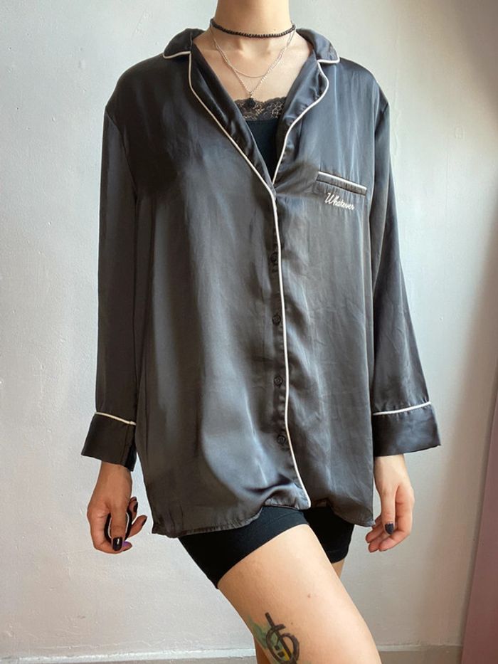 haut de pyjama pull and bear taille M - photo numéro 5