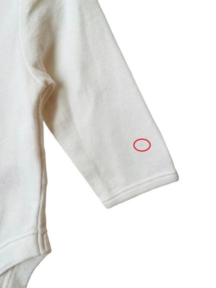 LOT de 3 bodies à manches longues roses et blancs - Early days 3 mois (62cm) - photo numéro 7