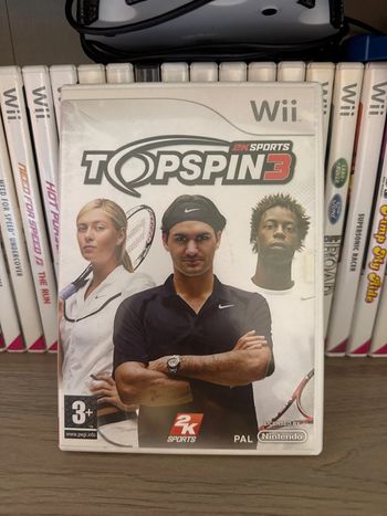 Topspin 3 jeu Wii tennis