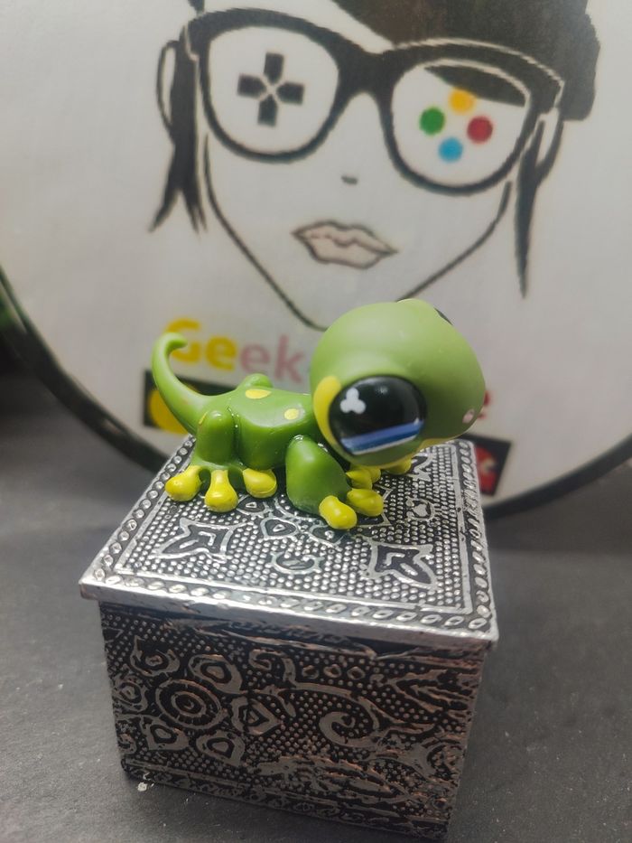 Lps001087 My Littlest Petshop Lps Pet Shop Authentic Gecko Lizard Lézard 847 - photo numéro 2