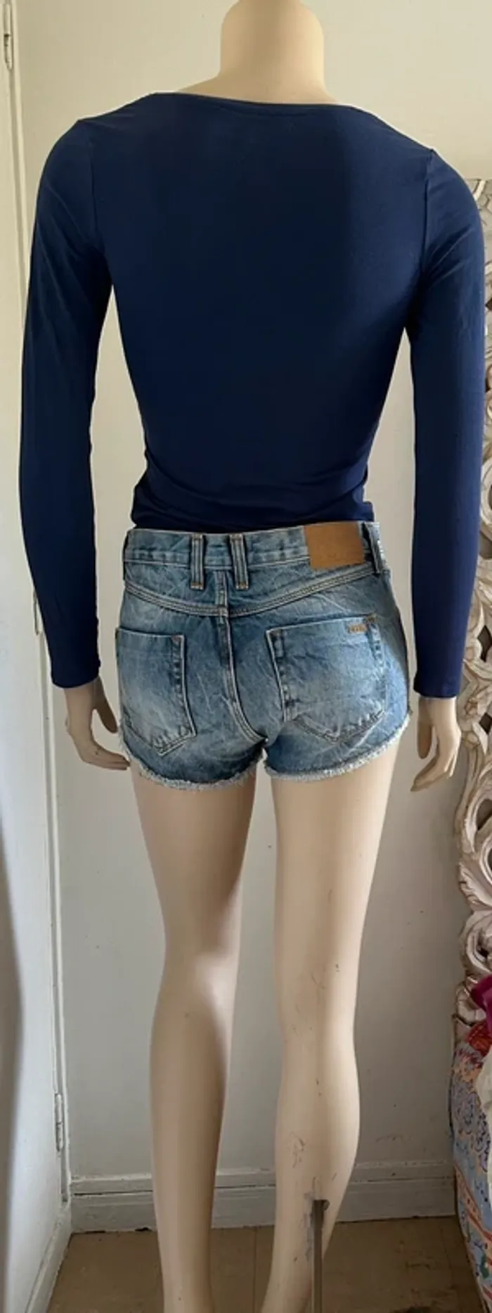 Short en jean - photo numéro 4