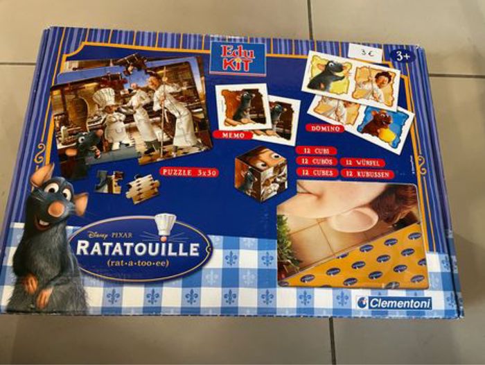 Jeu 4 en 1 ratatouille