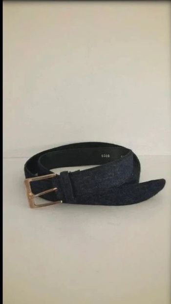 Ceinture feutrine bleu marine 105 cm