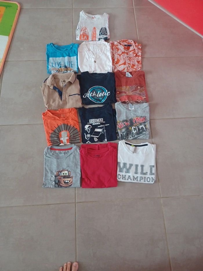 Lot de tee-shirts pour garçon - photo numéro 3