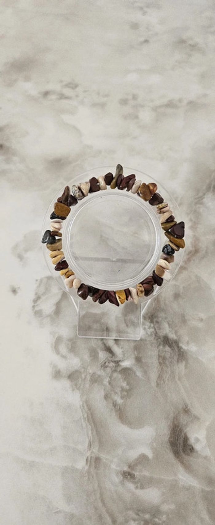 Bracelet à perles naturelles