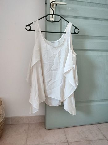 Blouse à volants