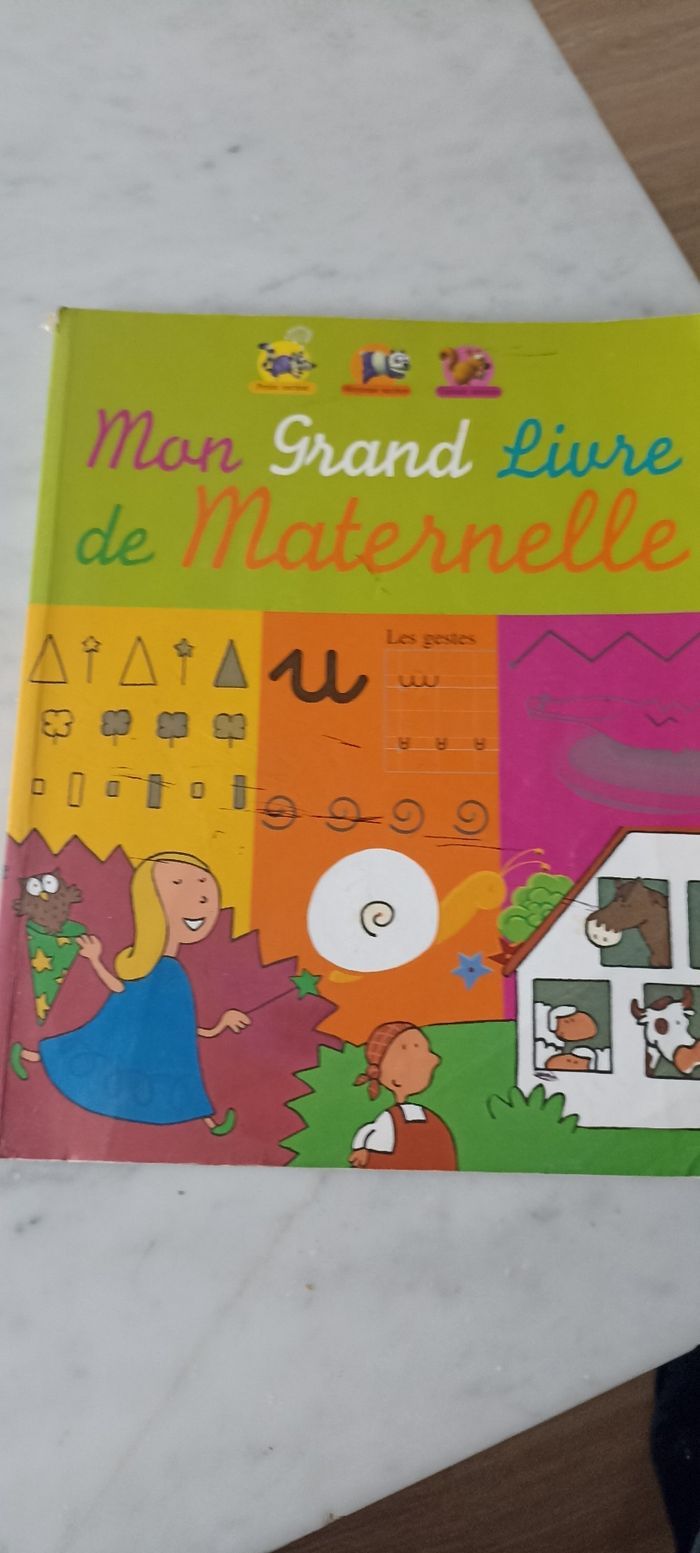 Mon grand livre de maternelle