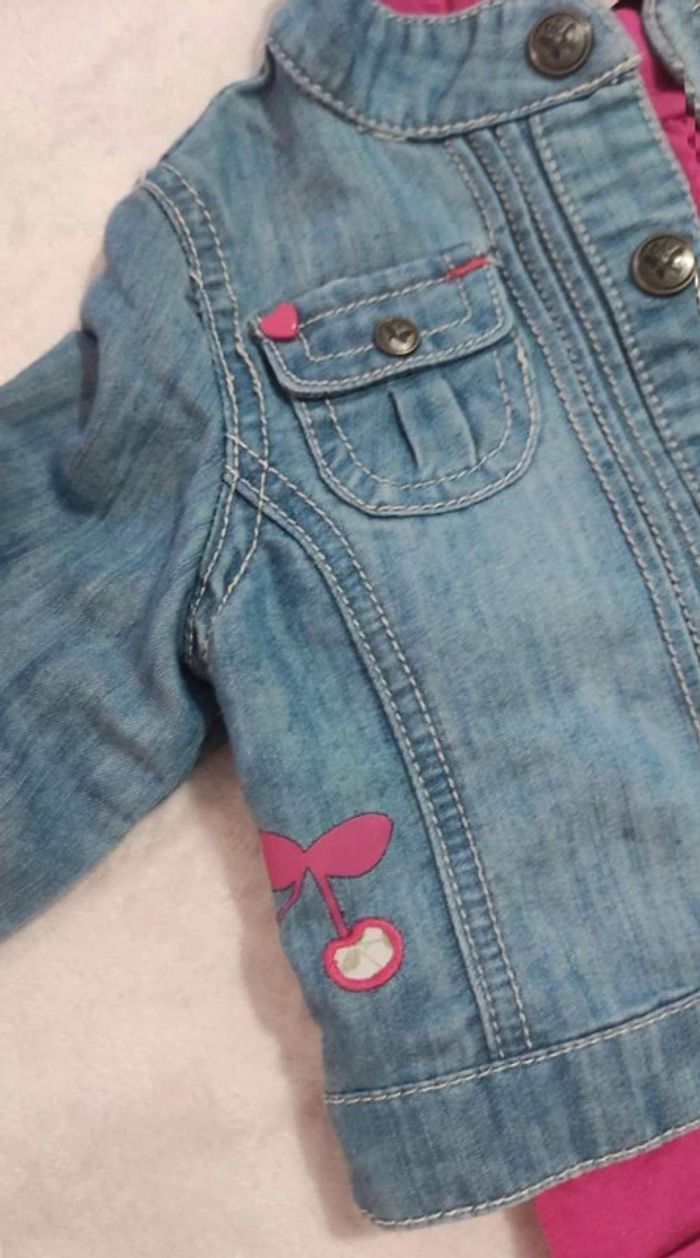 Ensemble jeans et veste 12 mois - photo numéro 2