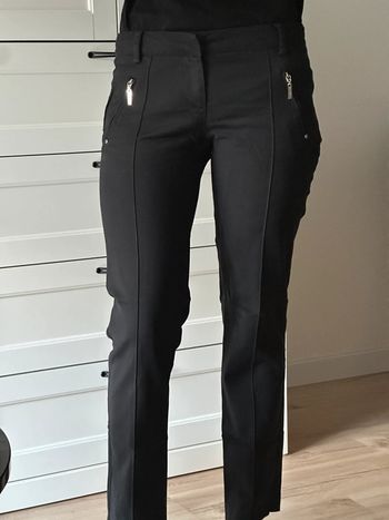 Pantalon Noir Comme Neuf Atos Lombardini