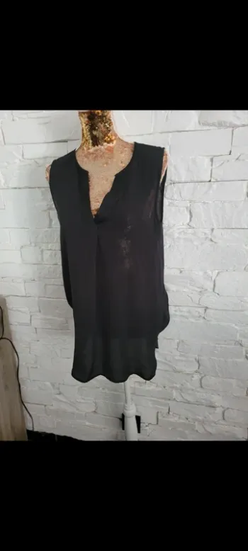 Tunique noire légère 42/44