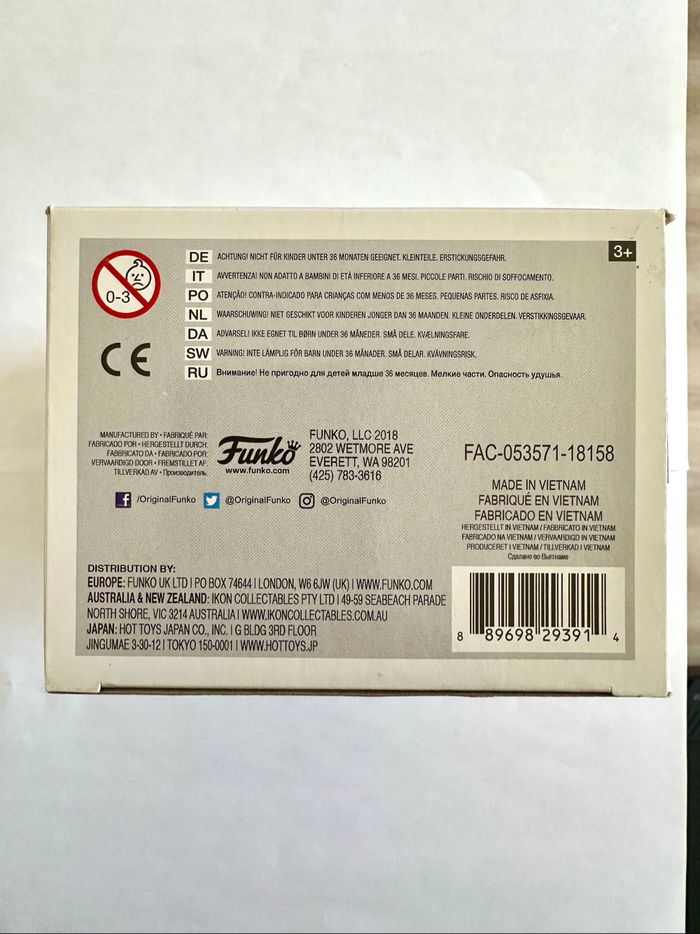 Figurine Funko Pop Sulley numéro 385 Monsters Disney Pixar - photo numéro 6