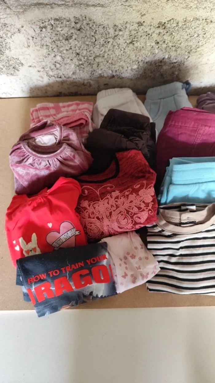 Gros lots de vêtements bébé filles - photo numéro 2
