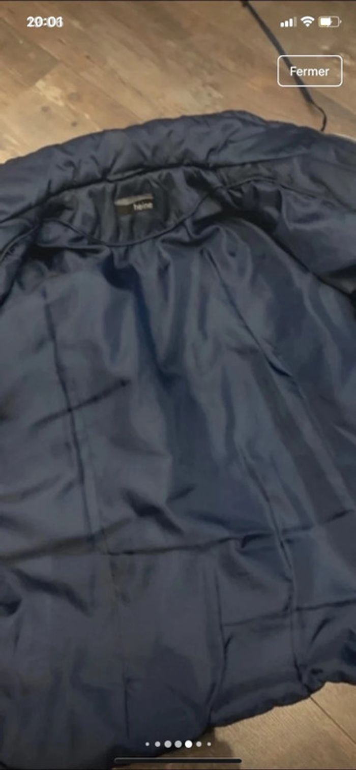 Veste matelassée bleue nuit - photo numéro 7