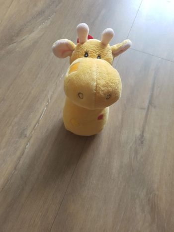 Peluche quille girafe