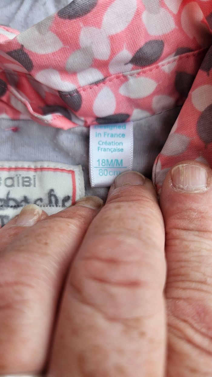 2 veste mi saison taille 18 mois - photo numéro 2