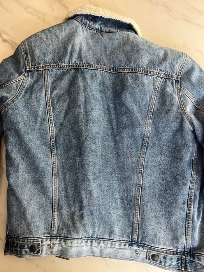 Veste en jeans aviateur Levi’s Homme M - photo numéro 8