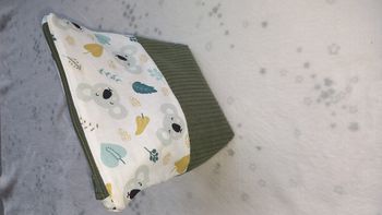 trousse de toilette - pochette koala velours coton