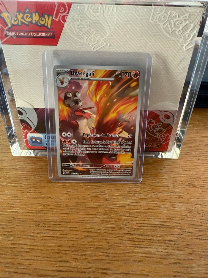 Carte Pokémon Braségali 192/182 EV10 - photo numéro 3