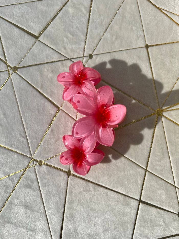 Pince à cheveux fleurs - photo numéro 6