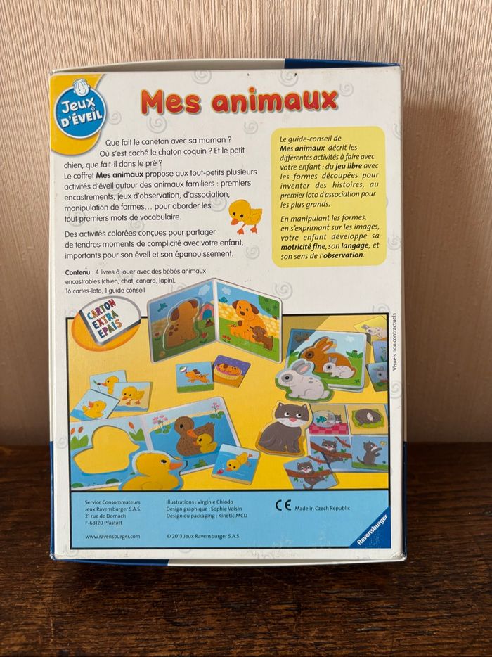 Jeux d’éveil :  « Mes animaux » de Ravensburger - photo numéro 2