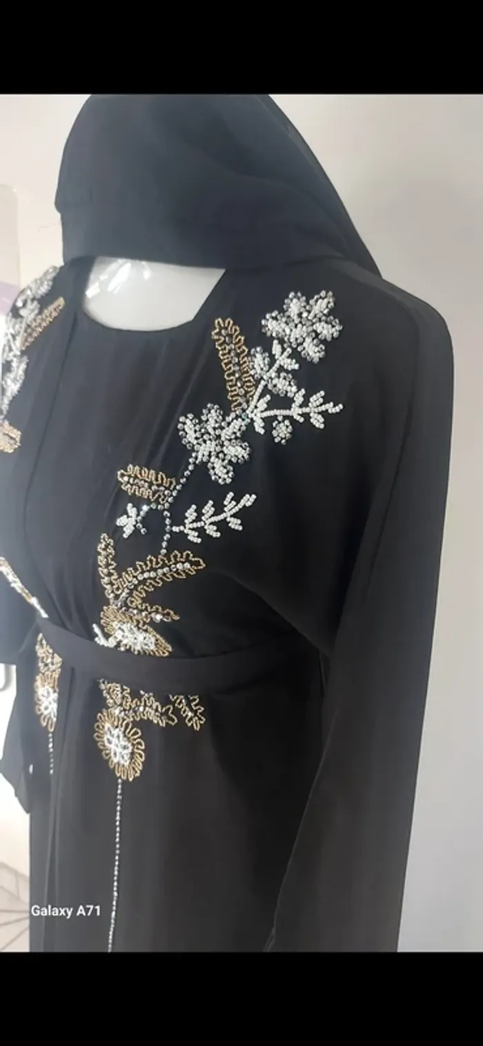 Ensemble kimono 4 pièces perlé neuf - photo numéro 4