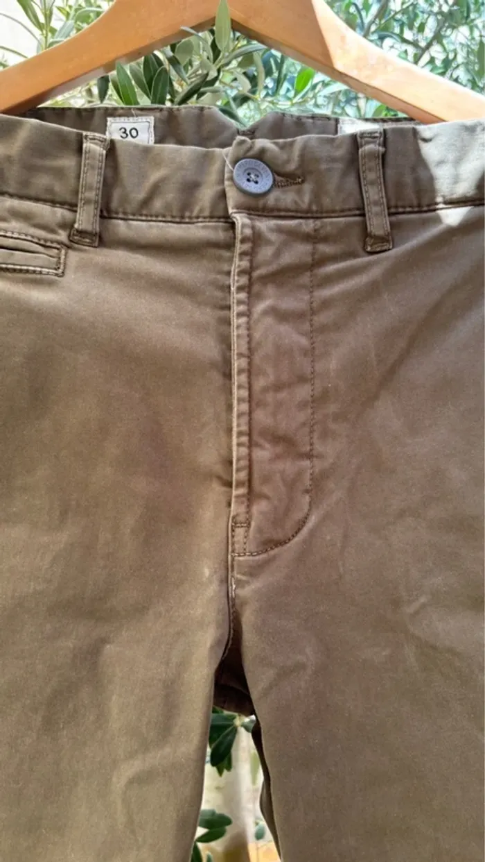 Pantalon vert kaki hero seven homme taille 30 - photo numéro 2