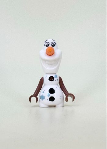 Lego Figurines Disney, La Reine des Neiges : Olaf, ❄️ bleu métallique