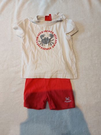 Ensemble short 18 mois