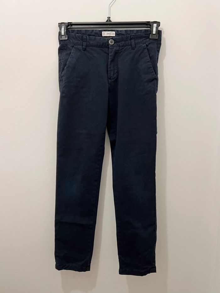 Pantalon chino marine