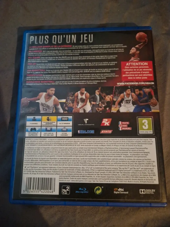 Nba 2017 pour ps4 - photo numéro 3