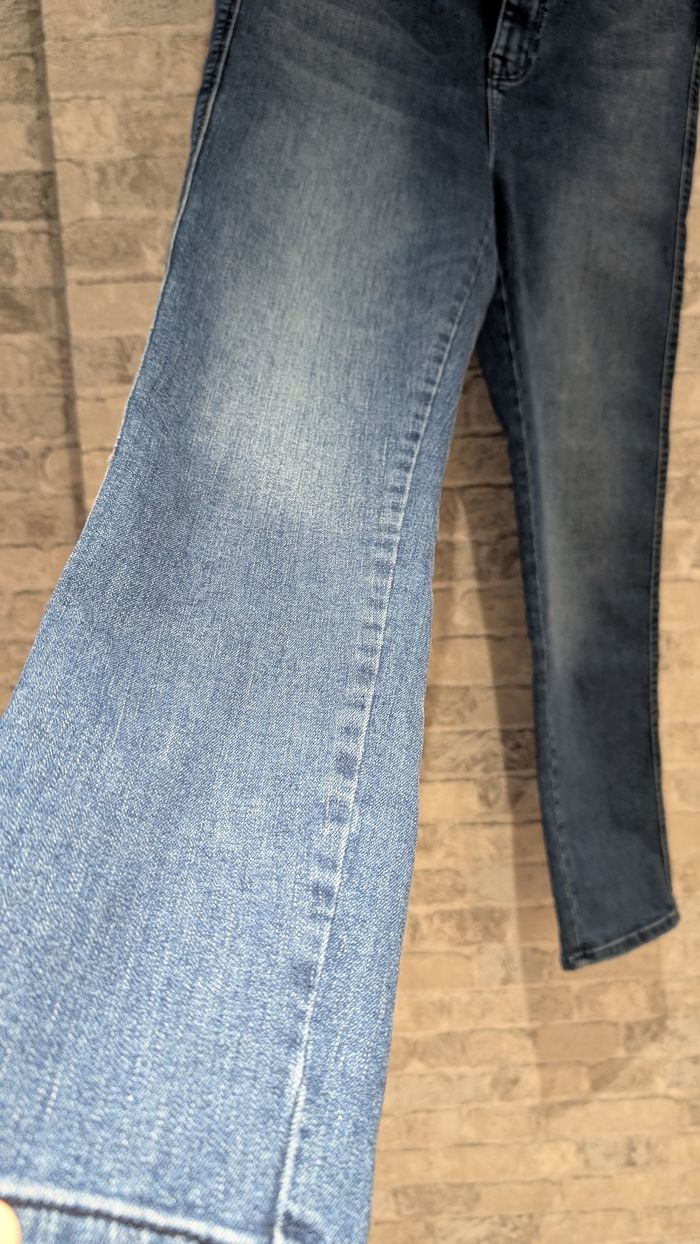 Pontalon jeans taille haute - photo numéro 8
