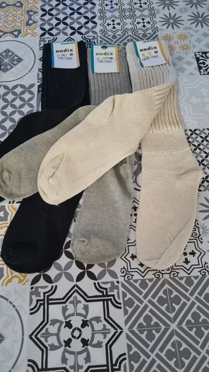 Chaussette taille unique neuve - photo numéro 6