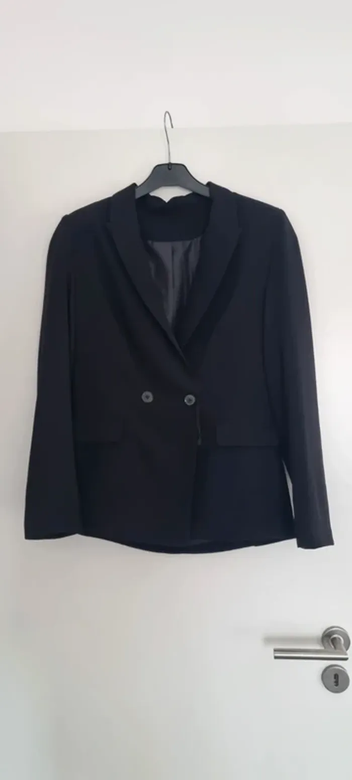 Veste blazer femme noir 38 - photo numéro 2