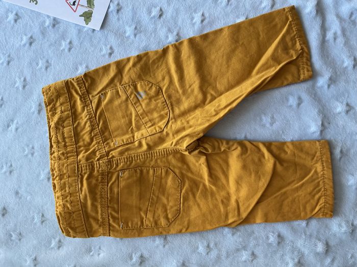 pantalon doublé moutarde taille réglable 3 mois obaibi - photo numéro 8