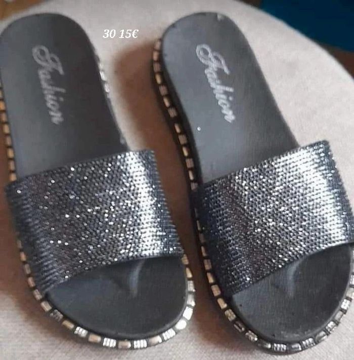 Claquette avec strass