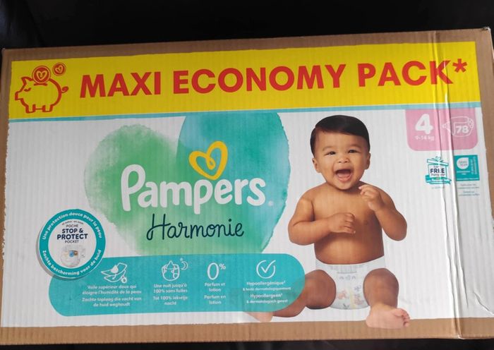 Pampers Harmonie Taille 4