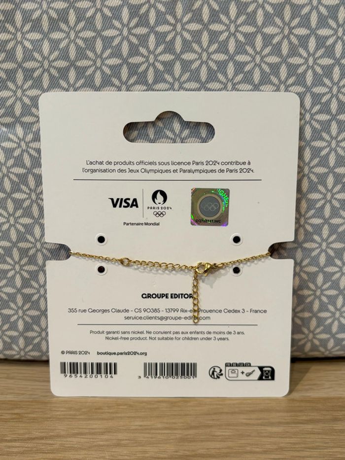 Bracelet "Tour Eiffel Paris 2024" JO Paris 2024 - photo numéro 2
