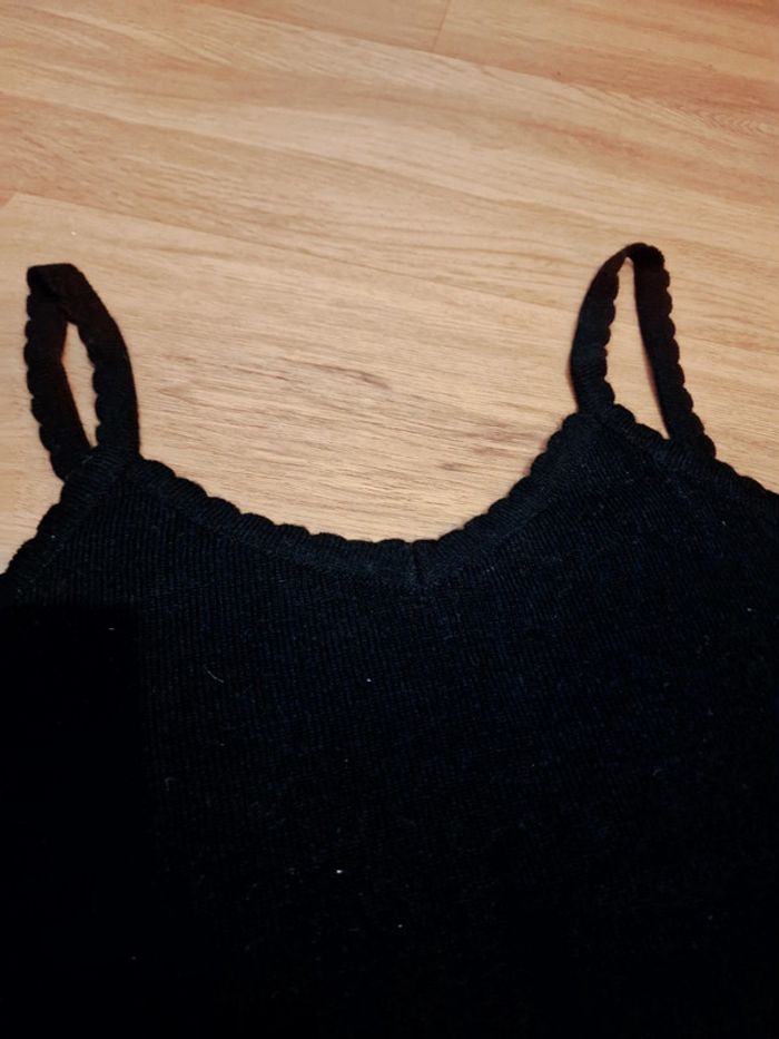 Débardeur côtelé matière pull - photo numéro 3