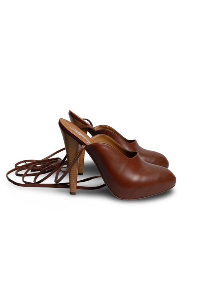 Talons lacés Yves Saint Laurent Resort 2010 – Taille 38,5 - photo numéro 5