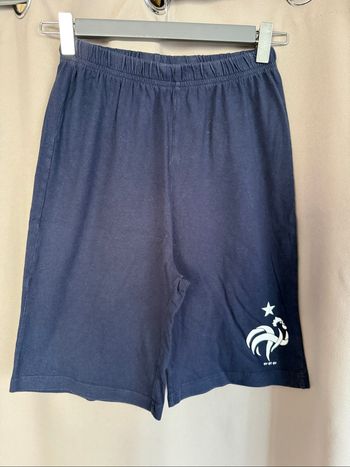 Short bleu marine équipe de France