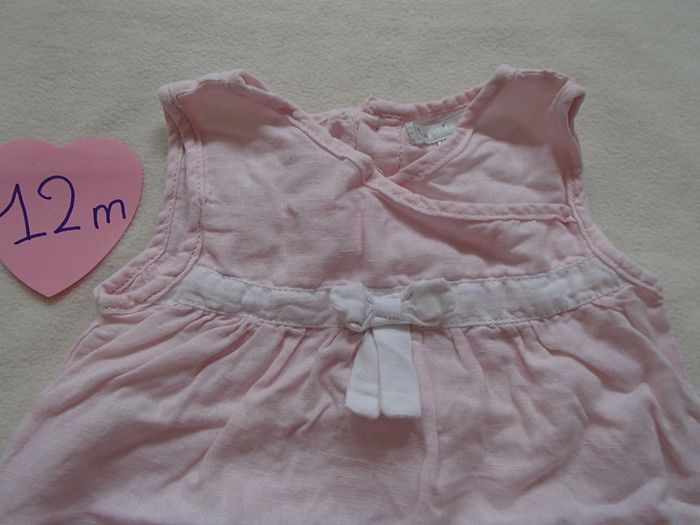 barboteuse en lin 12 mois - photo numéro 2