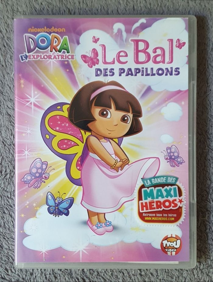 DVD pour enfants "Dora l'Exploratrice, Le Bal des Papillons" (Dès 2 ans) / TFOU Vidéo