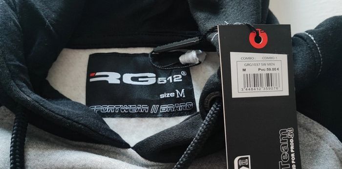 Sweat à capuche RG512 neuf T:M - photo numéro 6