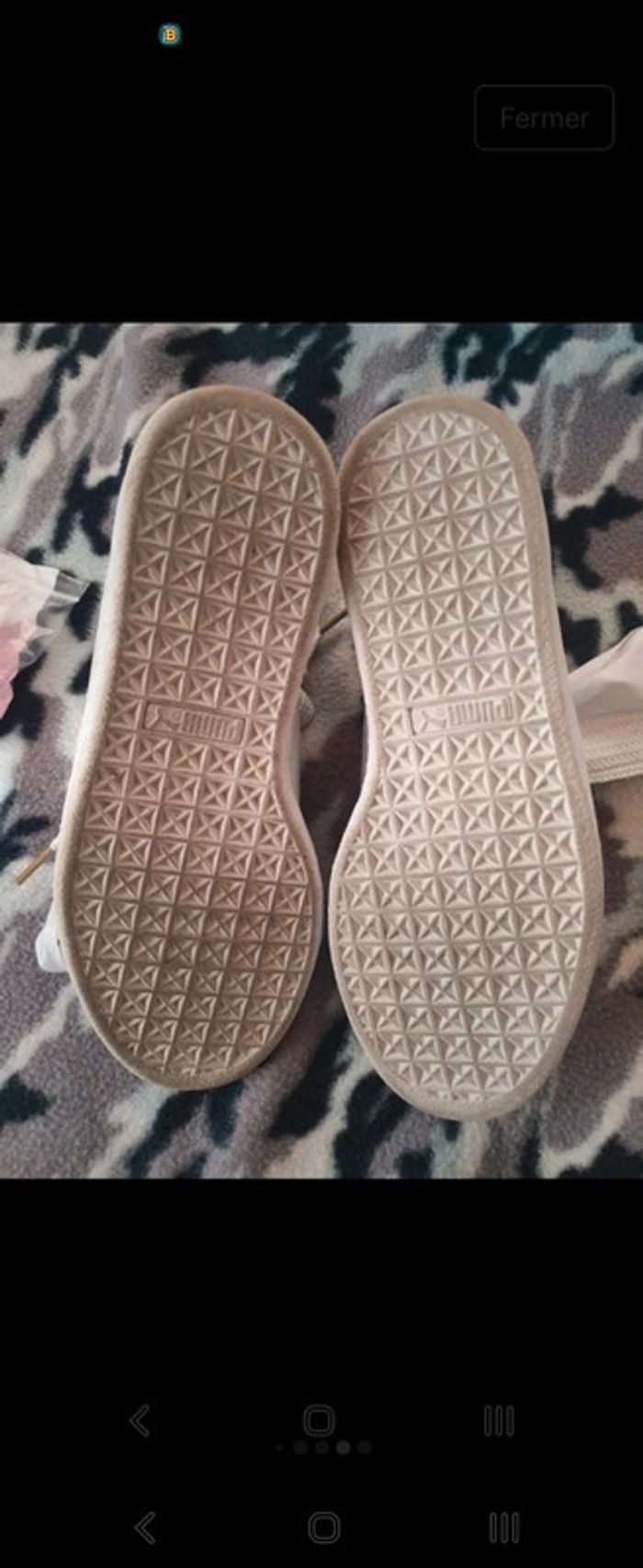 Baskets femme Puma blanches - photo numéro 4