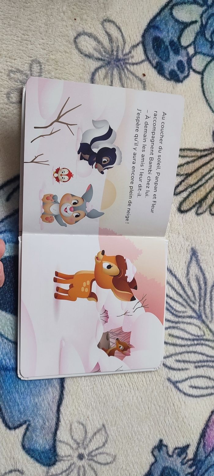 Les premières histoires Disney - Bambi découvre la neige - photo numéro 5