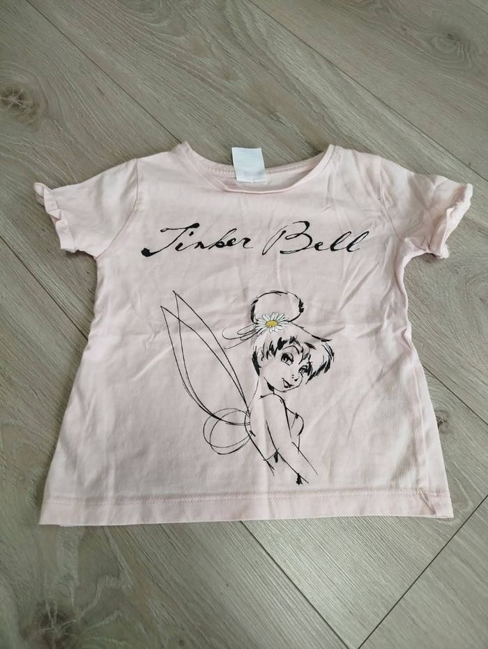 Tee-shirt fée clochette 2 ans 86 cm - photo numéro 2