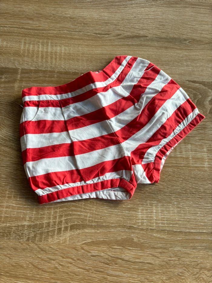 Short marinière jacadi 12 mois
