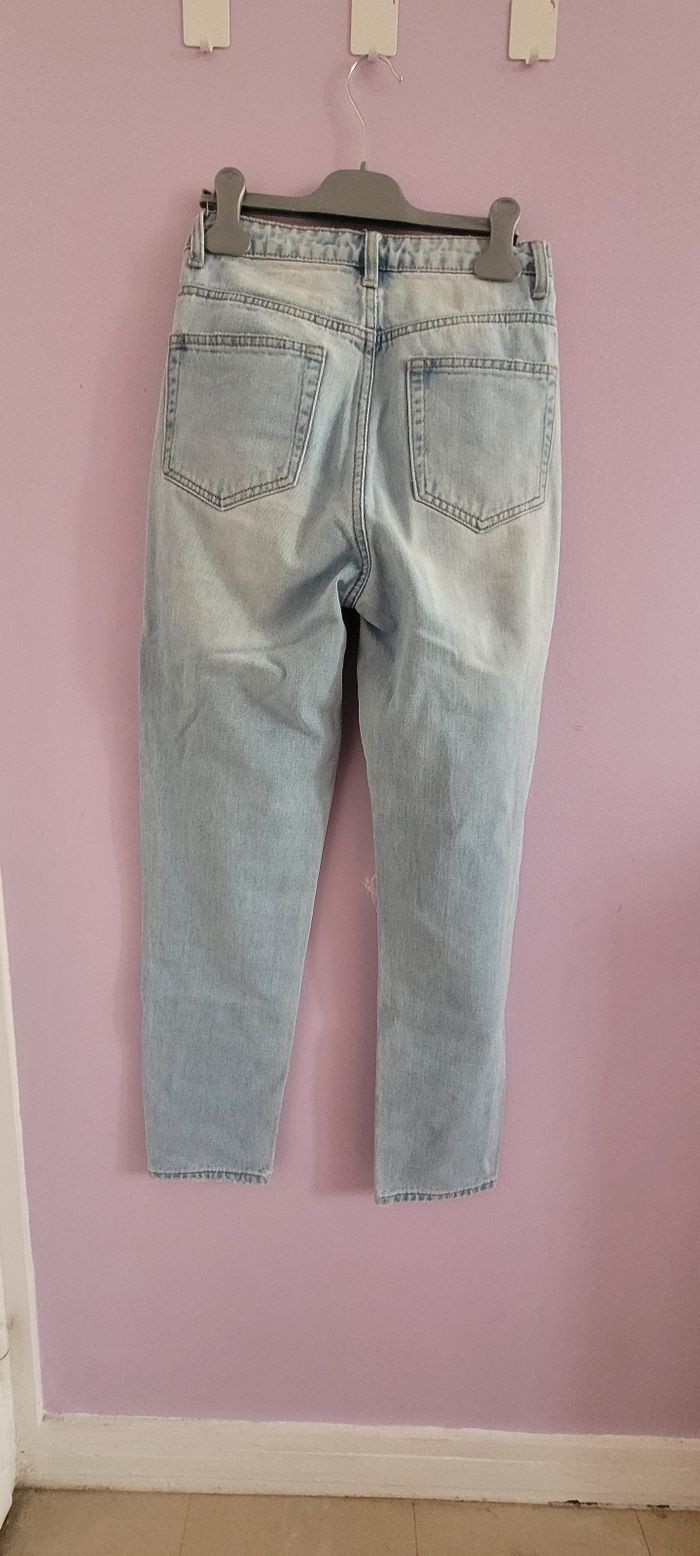 Jean déchiré taille haute - photo numéro 4