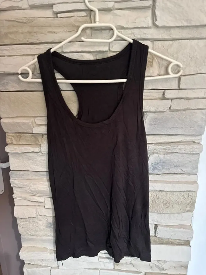 Débardeur marron, taille M - photo numéro 2